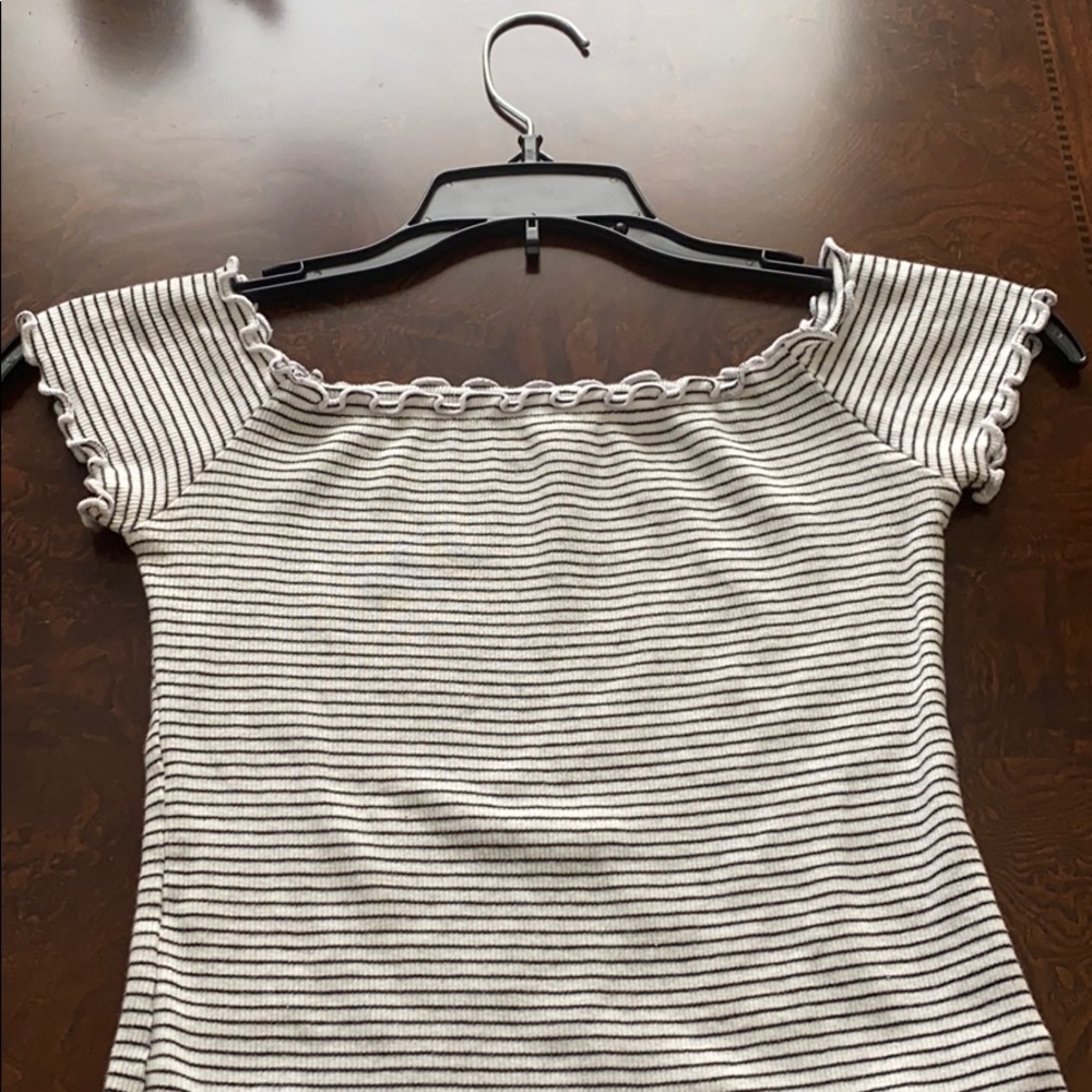 Black&White Striped Shirt